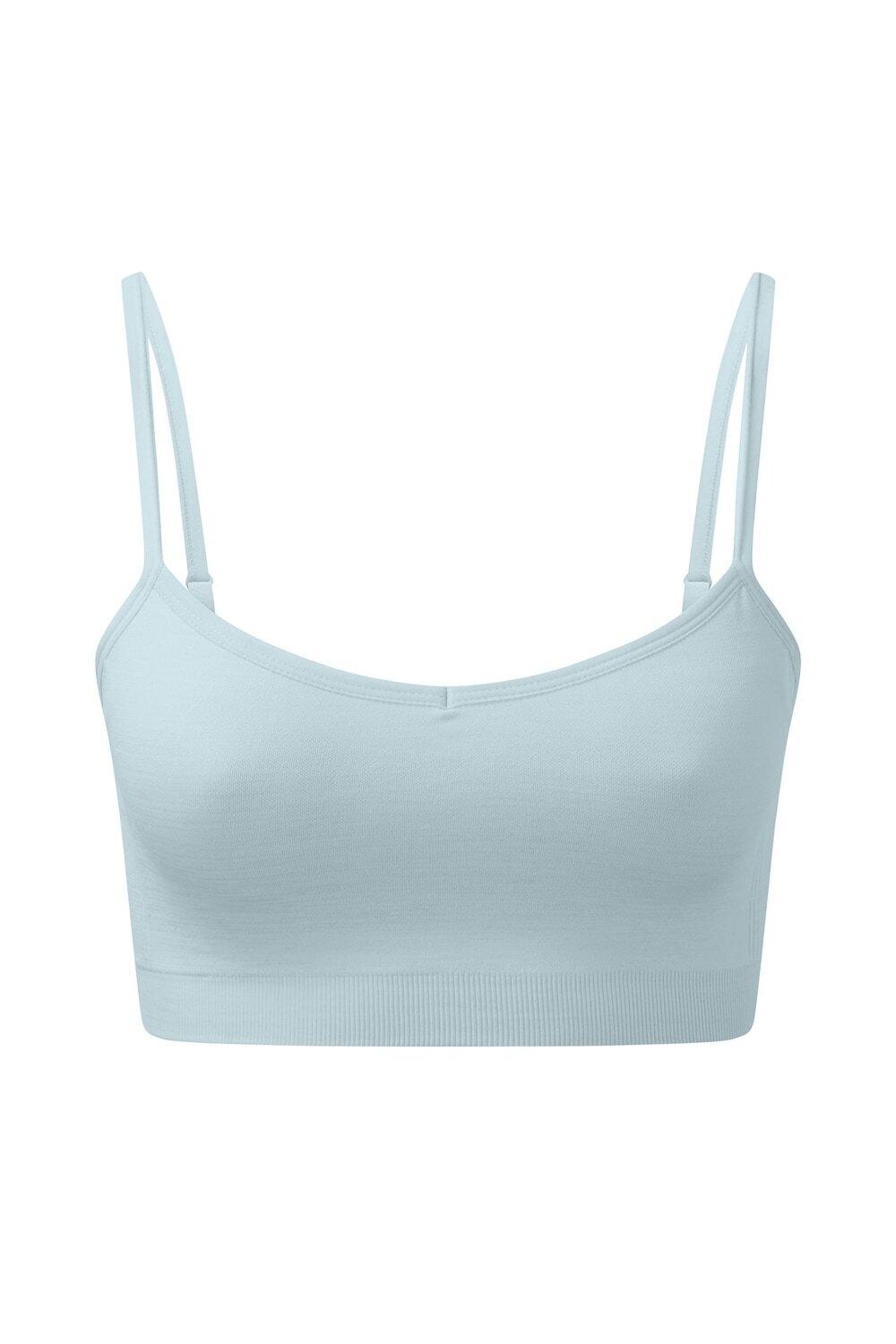 Меланжевый бесшовный спортивный 3D бюстгальтер TriDri, синий
Меланжевый бесшовный спортивный 3D бюстгальтер TriDri, синий