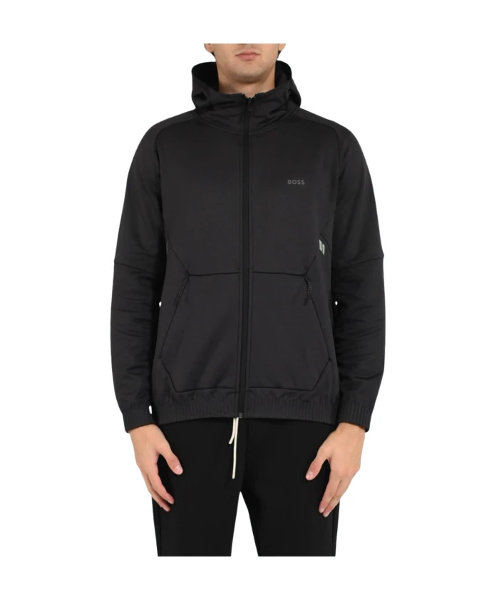 Толстовка с капюшоном на молнии Hugo, черный
Толстовка с капюшоном на молнии Hugo, черный