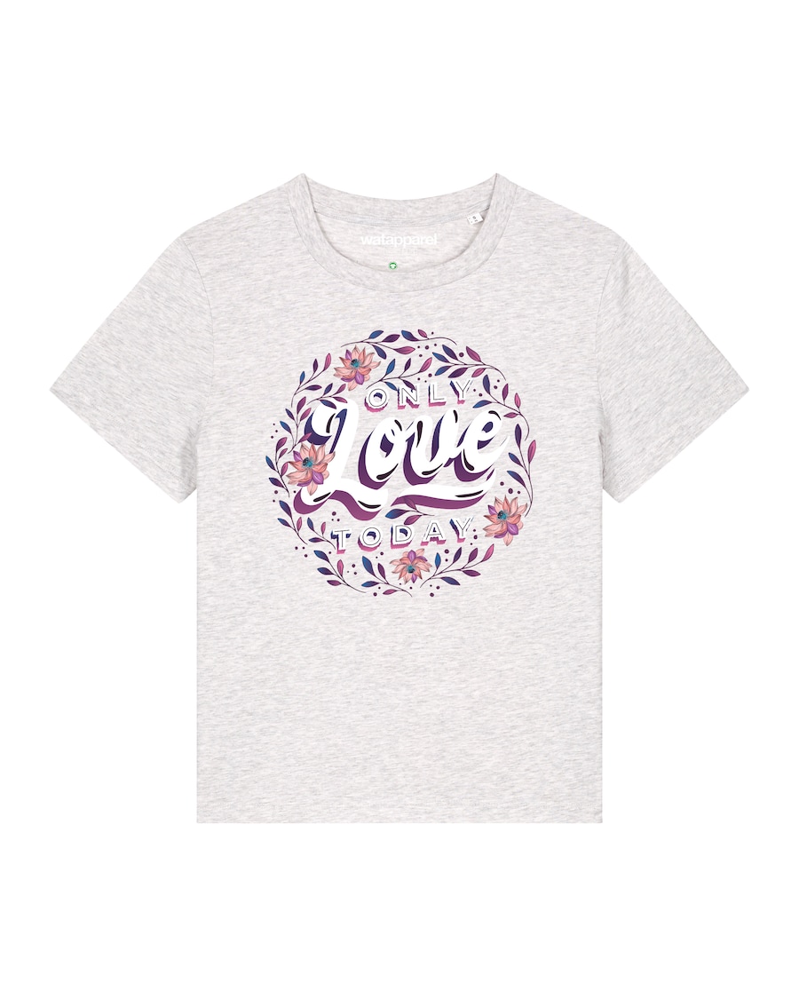 Рубашка Watapparel Only love today, светло-серый
Рубашка Watapparel Only love today, светло-серый