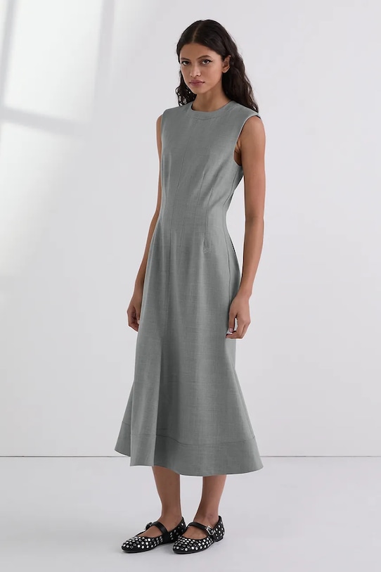 Платье с добавлением шерсти Karl Lagerfeld, серый
Платье с добавлением шерсти Karl Lagerfeld, серый