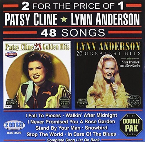 CD диск Cline, Patsy / Anderson, Lynn: 48 Songs
CD диск Cline, Patsy / Anderson, Lynn: 48 Songs