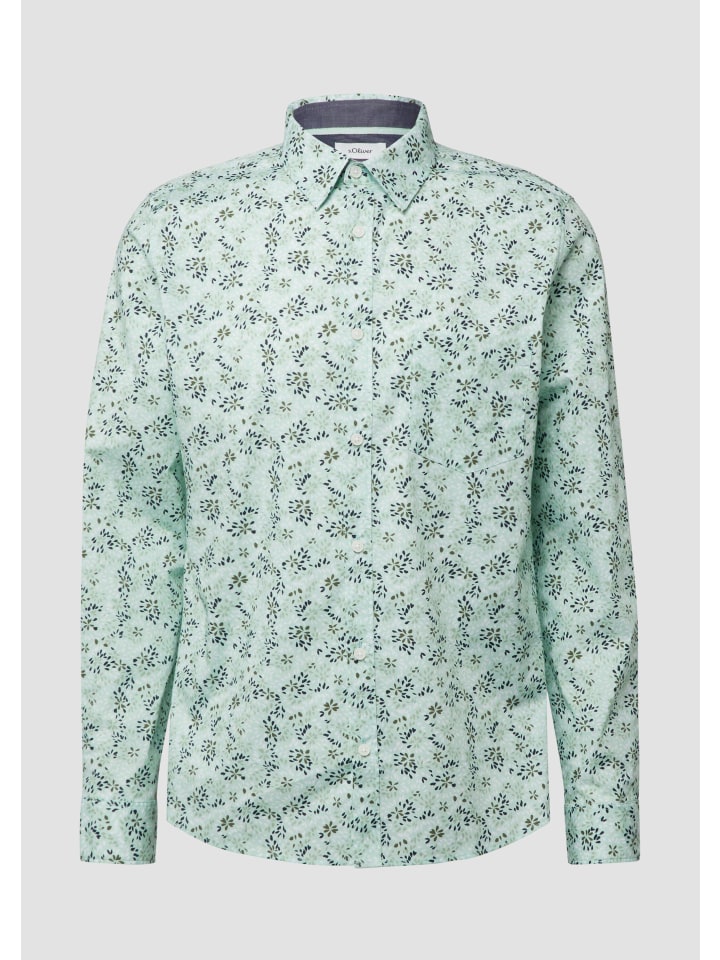 s.Oliver Рубашка в цвете 61A1_mint
s.Oliver Рубашка в цвете 61A1_mint