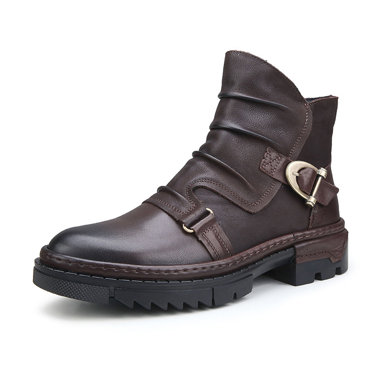 Devanro Черно-коричневые мужские ботинки, цвет Brown
Devanro Черно-коричневые мужские ботинки, цвет Brown