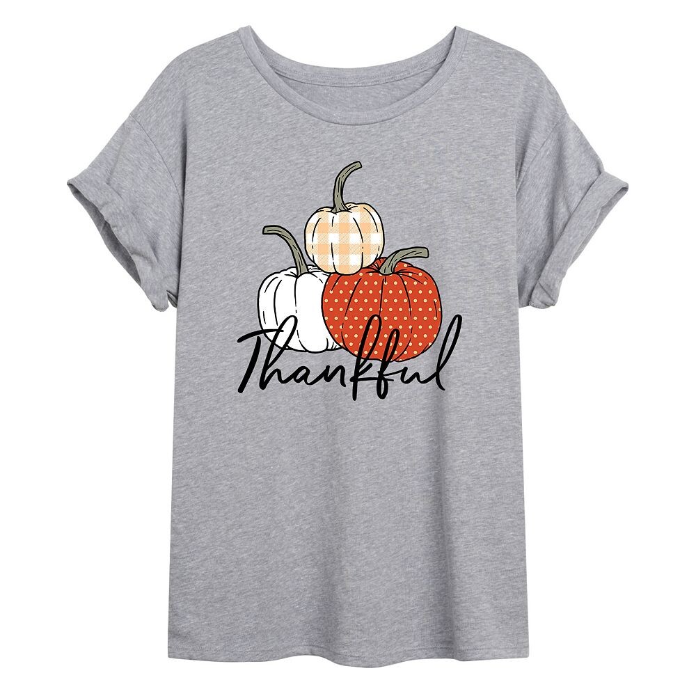 Детская футболка большого размера с рисунком «Благодарные» тыквы Fall Licensed Character, серый
Детская футболка большого размера с рисунком «Благодарные» тыквы Fall Licensed Character, серый