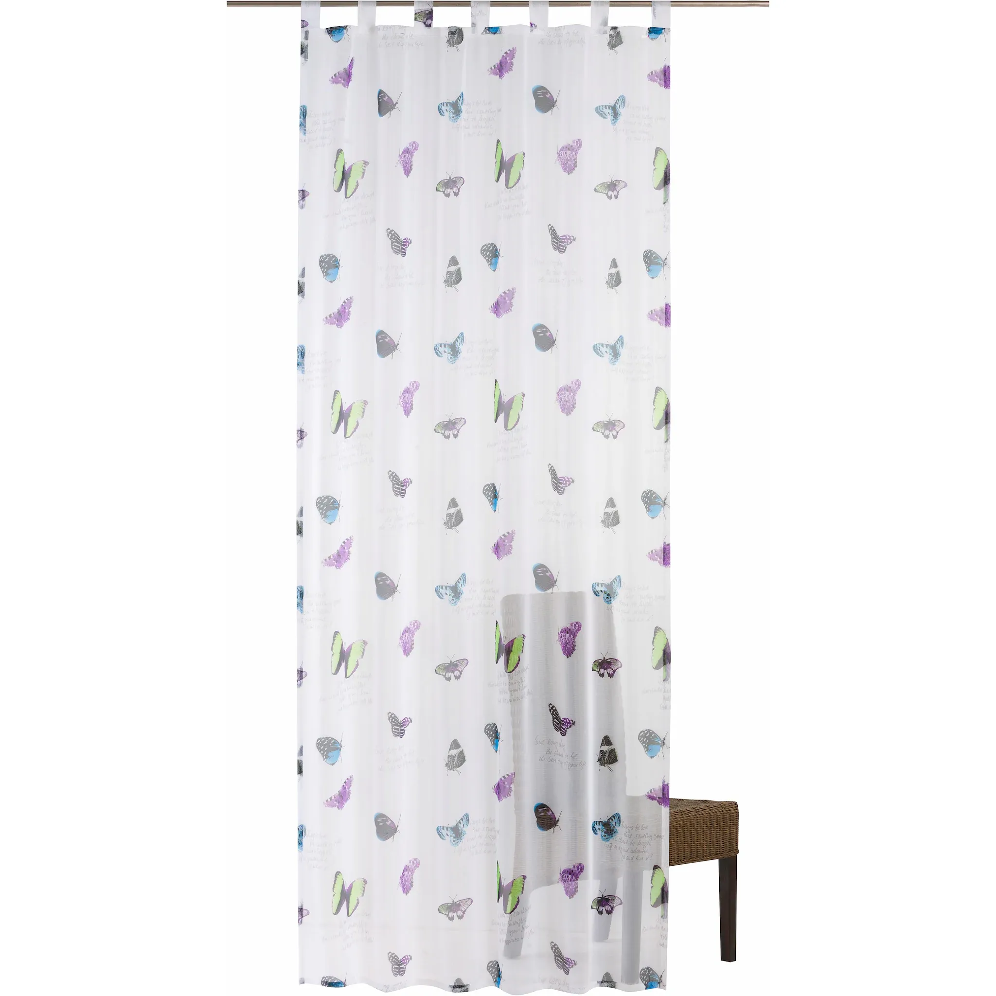 Freundin Home Collection Шторы «Летняя бабочка 00 бело-красочный», (1 шт.), цвет weiß/bunt
Freundin Home Collection Шторы «Летняя бабочка 00 бело-красочный», (1 шт.), цвет weiß/bunt