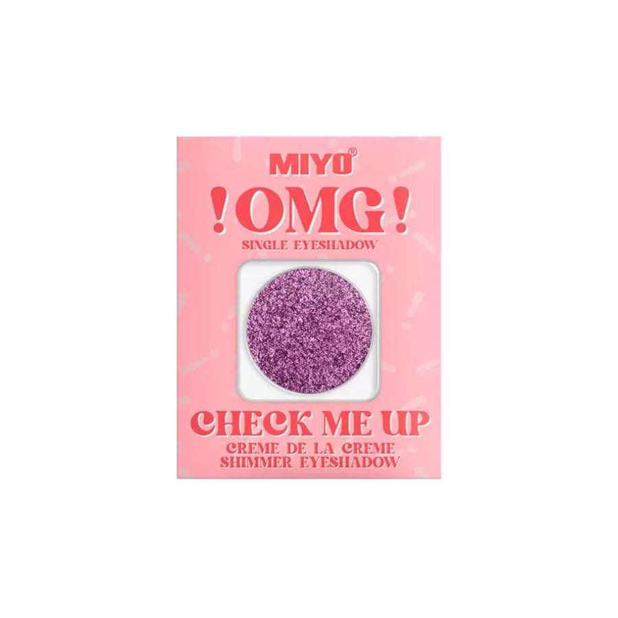 Миё, !ОМГ! Мерцающие тени для век Check Me Up, 23 Pixie, 1,3 г Miyo
Миё, !ОМГ! Мерцающие тени для век Check Me Up, 23 Pixie, 1,3 г Miyo