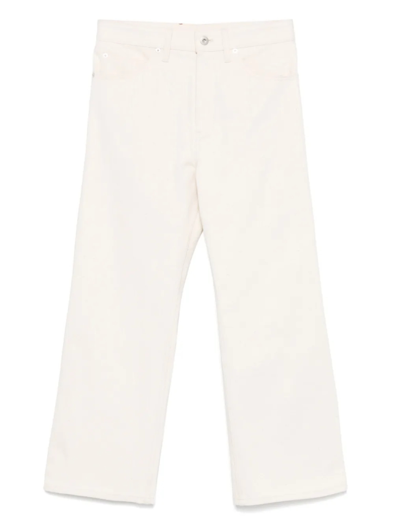 Джинсы с нашивкой-логотипом Jil Sander, нейтральный 
Джинсы с нашивкой-логотипом Jil Sander, нейтральный