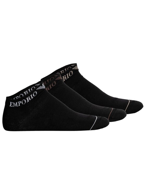 Комплект из 3 низких мужских носков EM000550 AF12276 MC061 Emporio Armani, черный
Комплект из 3 низких мужских носков EM000550 AF12276 MC061 Emporio Armani, черный