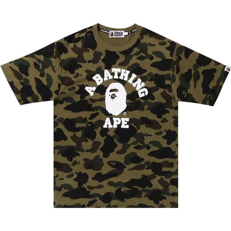 Футболка BAPE Kids 1st Camo College Tee, Green
Футболка BAPE Kids 1st Camo College Tee, Green