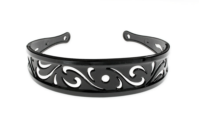 Jubileo, Пластиковая резинка для волос с гребешком
Jubileo, Пластиковая резинка для волос с гребешком