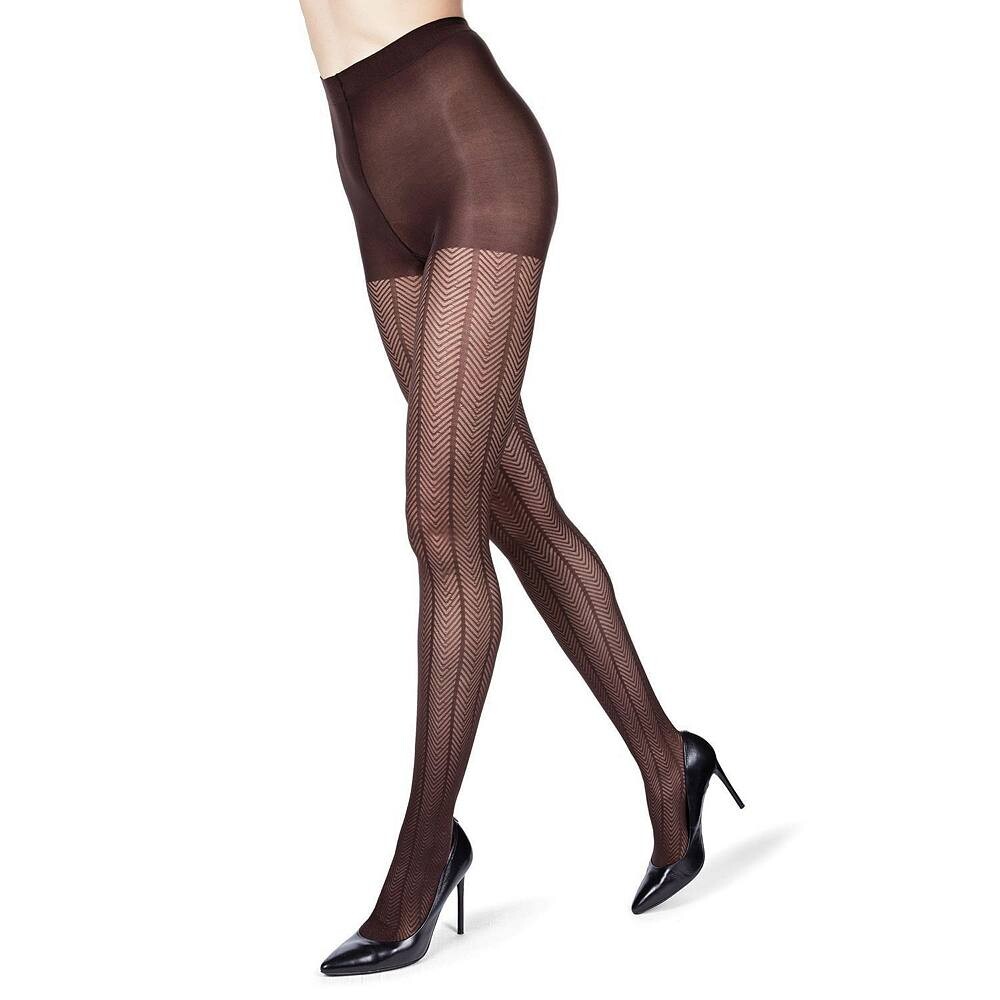 Легкие поддерживающие колготки с узором «елочка» с непрозрачной текстурой MeMoi, цвет Dark Chocolate
Легкие поддерживающие колготки с узором «елочка» с непрозрачной текстурой MeMoi, цвет Dark Chocolate