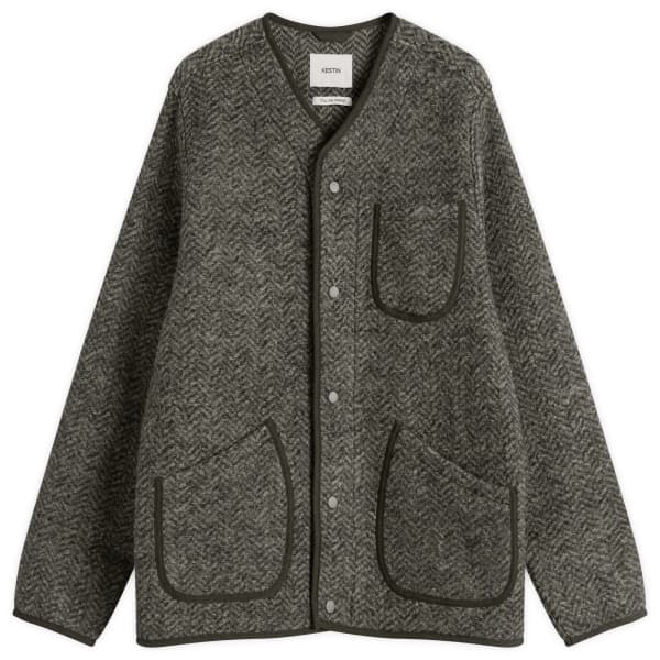 Кардиган Neist Kestin, Moss Herringbone Wool 
Кардиган Neist Kestin, Moss Herringbone Wool