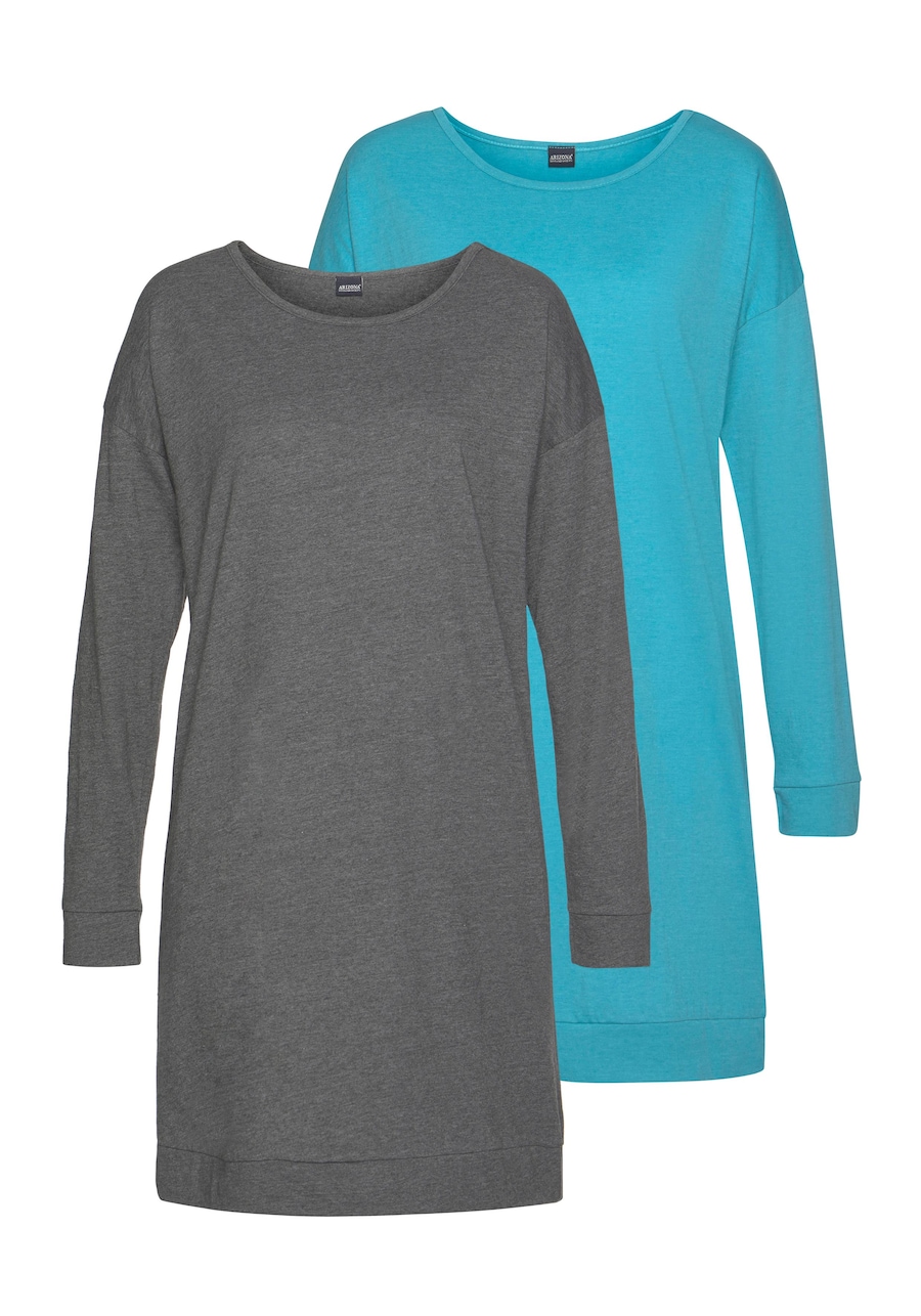 Ночная рубашка ARIZONA, Light Blue/Mottled Grey
Ночная рубашка ARIZONA, Light Blue/Mottled Grey