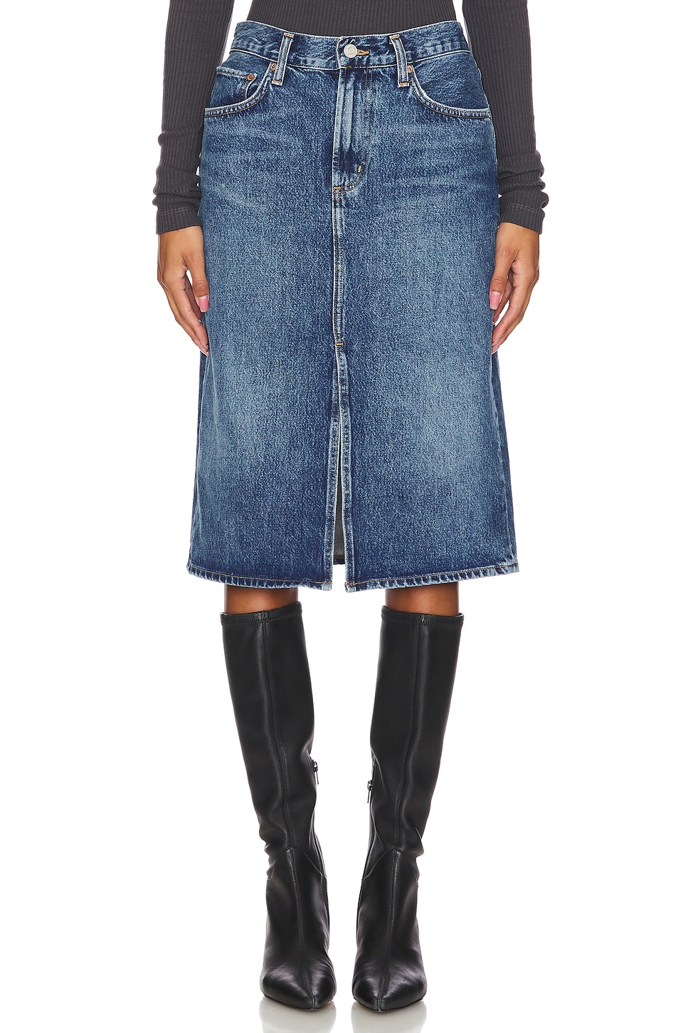 Юбка gaia Agolde, цвет sphere
Юбка gaia Agolde, цвет sphere