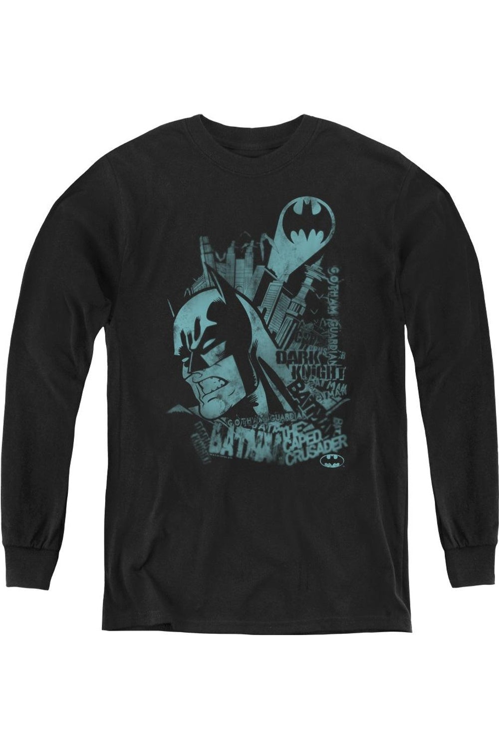 Футболка Batman Gritted с длинным рукавом для подростков Gildan, черный
Футболка Batman Gritted с длинным рукавом для подростков Gildan, черный