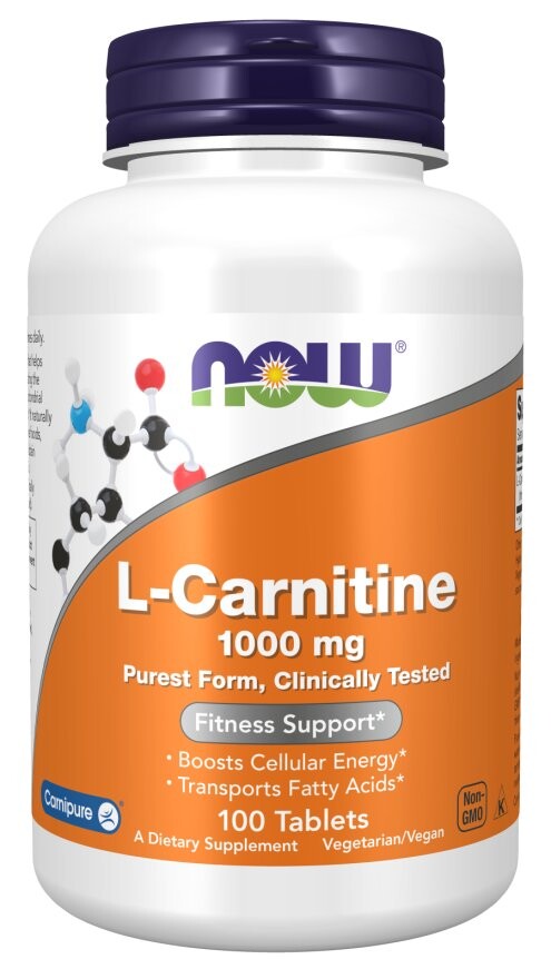Now Foods, L-Carnitine - L-Carnitine 1000mg, Биологически активная добавка, 100 таблеток
Now Foods, L-Carnitine - L-Carnitine 1000mg, Биологически активная добавка, 100 таблеток