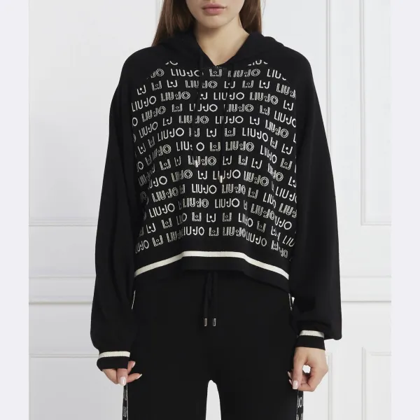 Толстовка свободного кроя Liu Jo, черный
Толстовка свободного кроя Liu Jo, черный