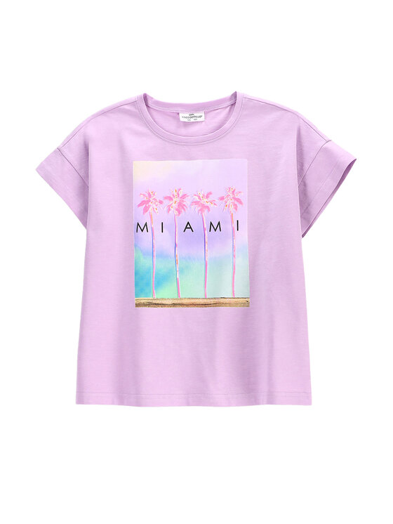 Футболка обычного кроя WC5143205IGJ Coccodrillo, фиолетовый 
Футболка обычного кроя WC5143205IGJ Coccodrillo, фиолетовый