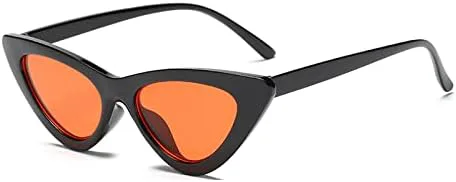 Винтажные женские солнцезащитные очки «кошачий глаз» 2026 года, ретро-очки в стиле «кошачий глаз», прозрачные, летние очки для женщин MTZJH, Black Orange
Винтажные женские солнцезащитные очки «кошачий глаз» 2026 года, ретро-очки в стиле «кошачий глаз», прозрачные, летние очки для женщин MTZJH, Black Orange