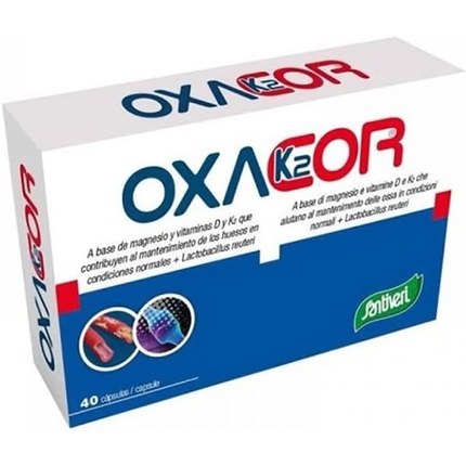 Пищевая добавка Oxacor K2 40 капсул Santiveri
Пищевая добавка Oxacor K2 40 капсул Santiveri