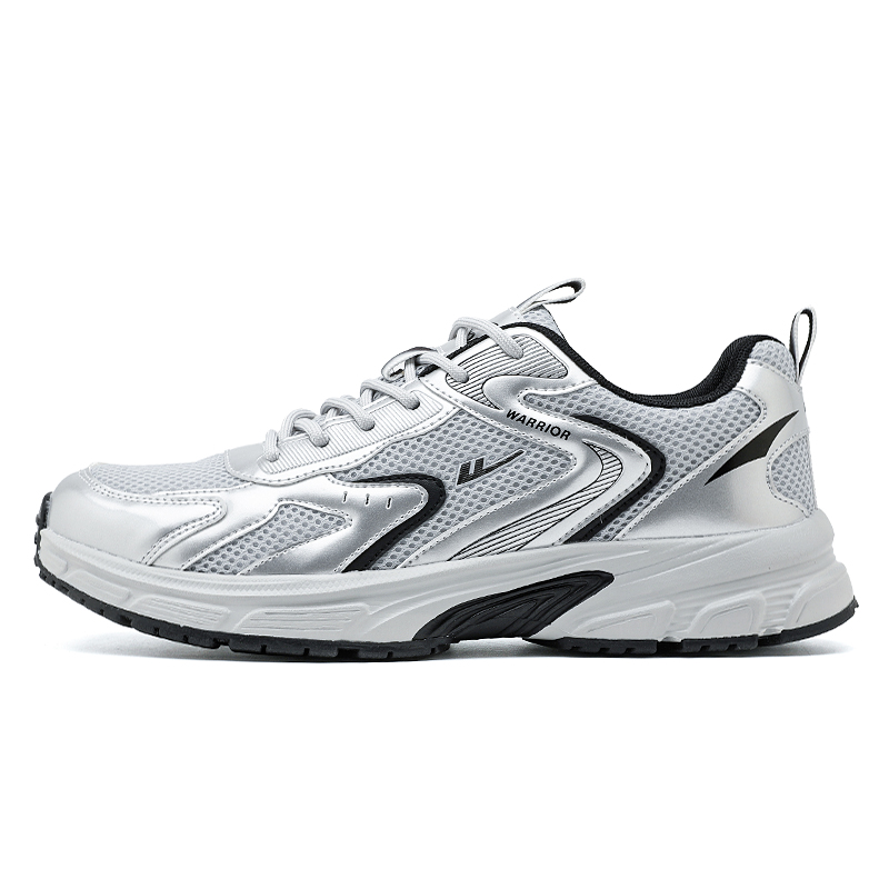 Дышащие кроссовки Low Top для бега и повседневной носки мужские WARRIOR, серебристо-серый
Дышащие кроссовки Low Top для бега и повседневной носки мужские WARRIOR, серебристо-серый