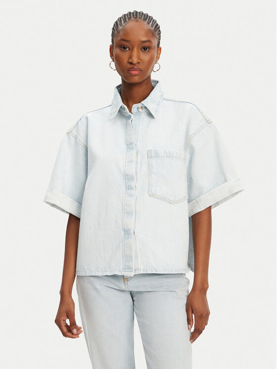 Джинсовая рубашка свободного кроя 53-8031-580 Access Fashion, синий
Джинсовая рубашка свободного кроя 53-8031-580 Access Fashion, синий