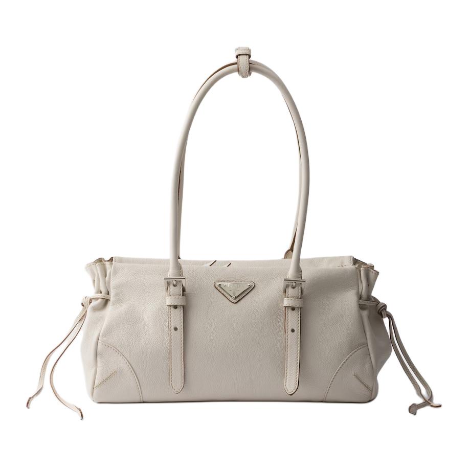 PRADA Сумка-тоут Bonnie Cow из кожи, средняя, женская, цвет graphite white
PRADA Сумка-тоут Bonnie Cow из кожи, средняя, женская, цвет graphite white