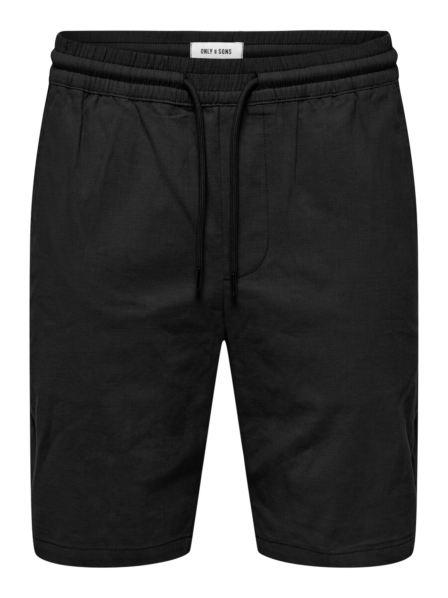 Обычные брюки- чинос Only & Sons, черный
Обычные брюки- чинос Only & Sons, черный
