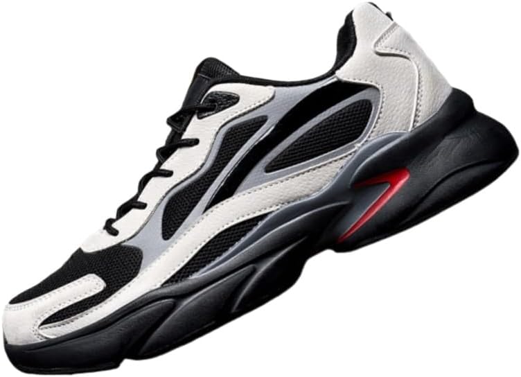 Мужские модные дышащие спортивные кроссовки с толстой подошвой и шнуровкой, с ретро дизайном с круглым носком, противоскользящие, подходят для повседневной ходьбы и занятий спортом Clolinde, черный
Мужские модные дышащие спортивные кроссовки с толстой подошвой и шнуровкой, с ретро дизайном с круглым носком, противоскользящие, подходят для повседневной ходьбы и занятий спортом Clolinde, черный