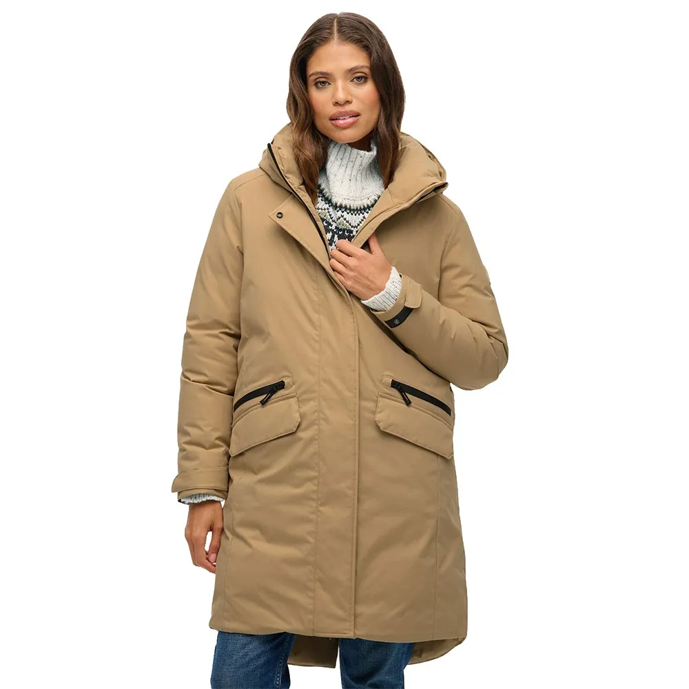 Парка Superdry City Fishtail Padded, коричневый
Парка Superdry City Fishtail Padded, коричневый