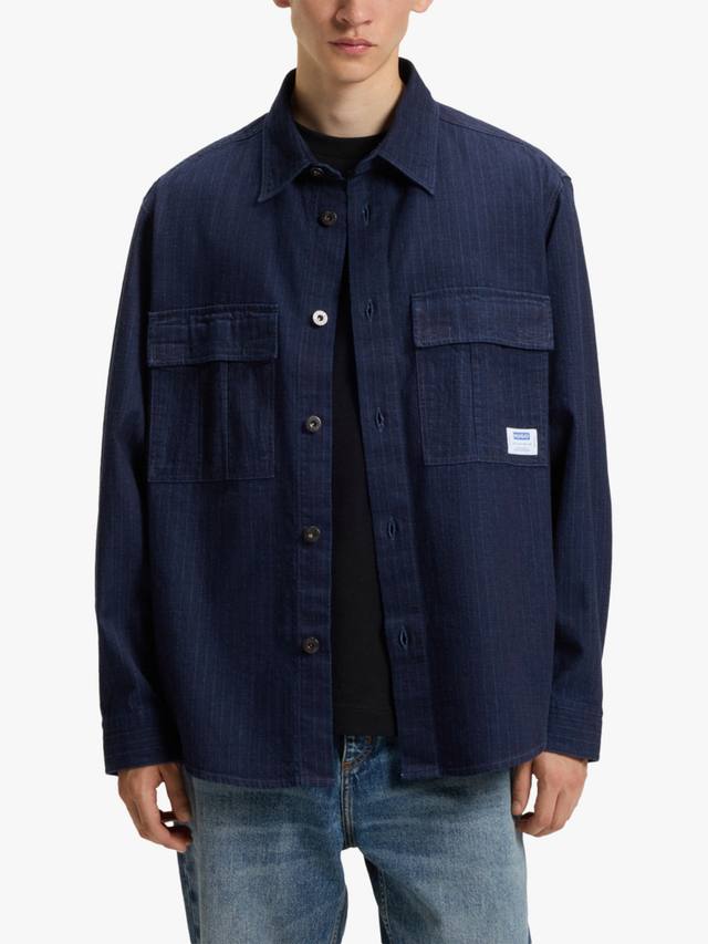 Рубашка с логотипом на кармане HUGO BOSS, Navy
Рубашка с логотипом на кармане HUGO BOSS, Navy