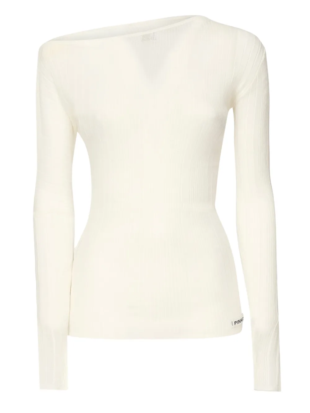 Свитер в рубчик с открытыми плечами PINKO, белый
Свитер в рубчик с открытыми плечами PINKO, белый