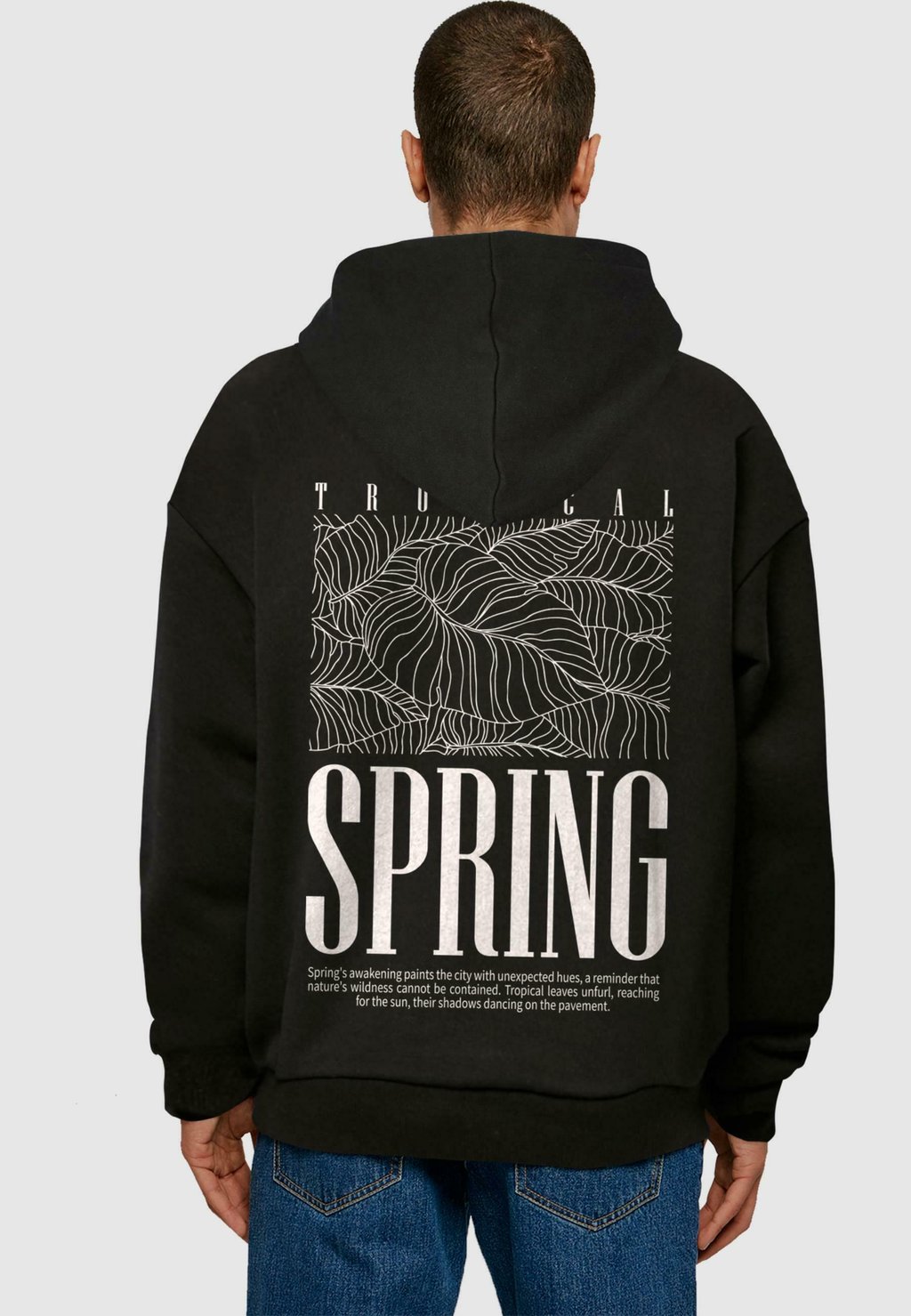Толстовка TROPICAL SPRING - Hoodie Merchcode, черный 
Толстовка TROPICAL SPRING - Hoodie Merchcode, черный
