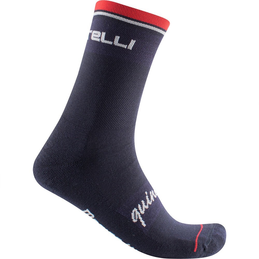 Носки Castelli Quindici Soft Merino, синий 
Носки Castelli Quindici Soft Merino, синий