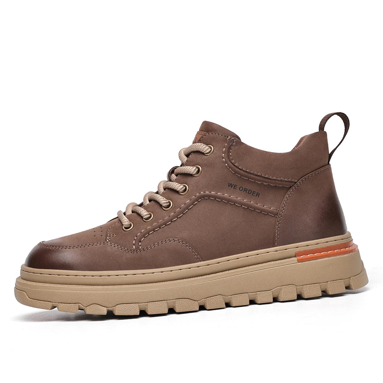 Мужские повседневные ботинки LUOGOKS высокие, тёмно-коричневые (с флисовой подкладкой)
Мужские повседневные ботинки LUOGOKS высокие, тёмно-коричневые (с флисовой подкладкой)