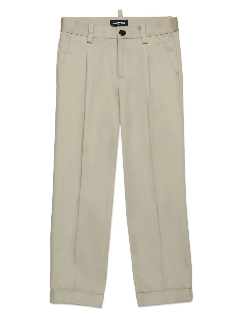 Брюки строгого кроя DSQUARED2 KIDS, нейтральный 
Брюки строгого кроя DSQUARED2 KIDS, нейтральный