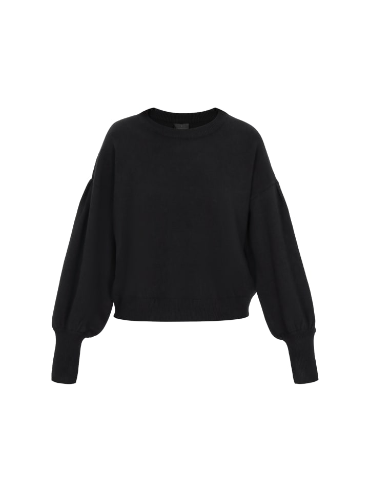 Женский свитер черного цвета DreiMaster
Женский свитер черного цвета DreiMaster