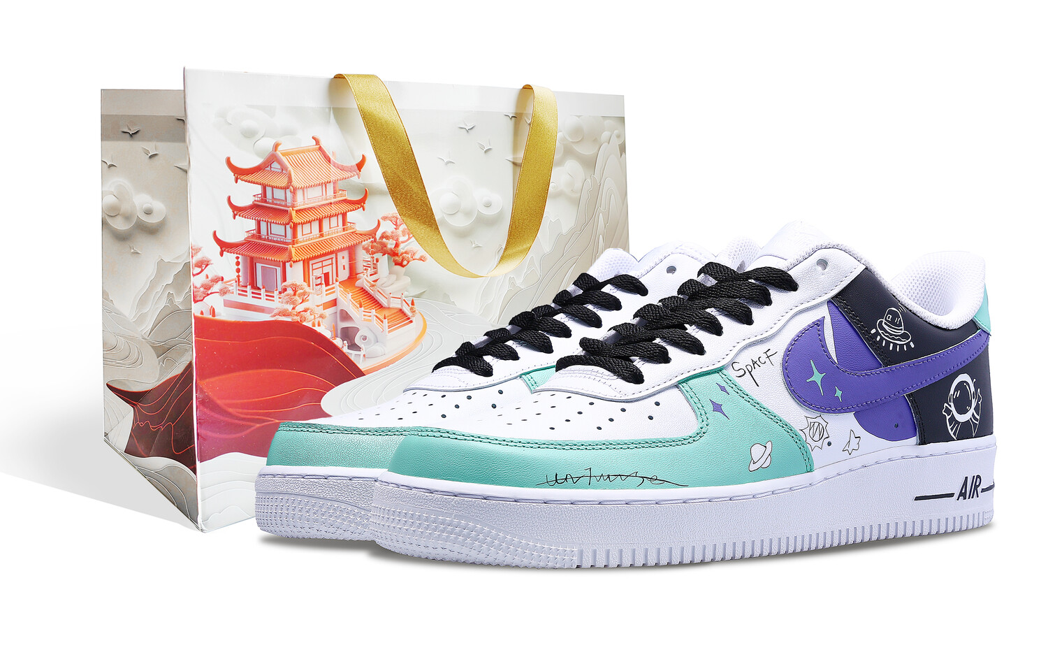 Кроссовки Nike Air Force 1 Skateboarding Shoes Men Low-top Green, белый
Кроссовки Nike Air Force 1 Skateboarding Shoes Men Low-top Green, белый