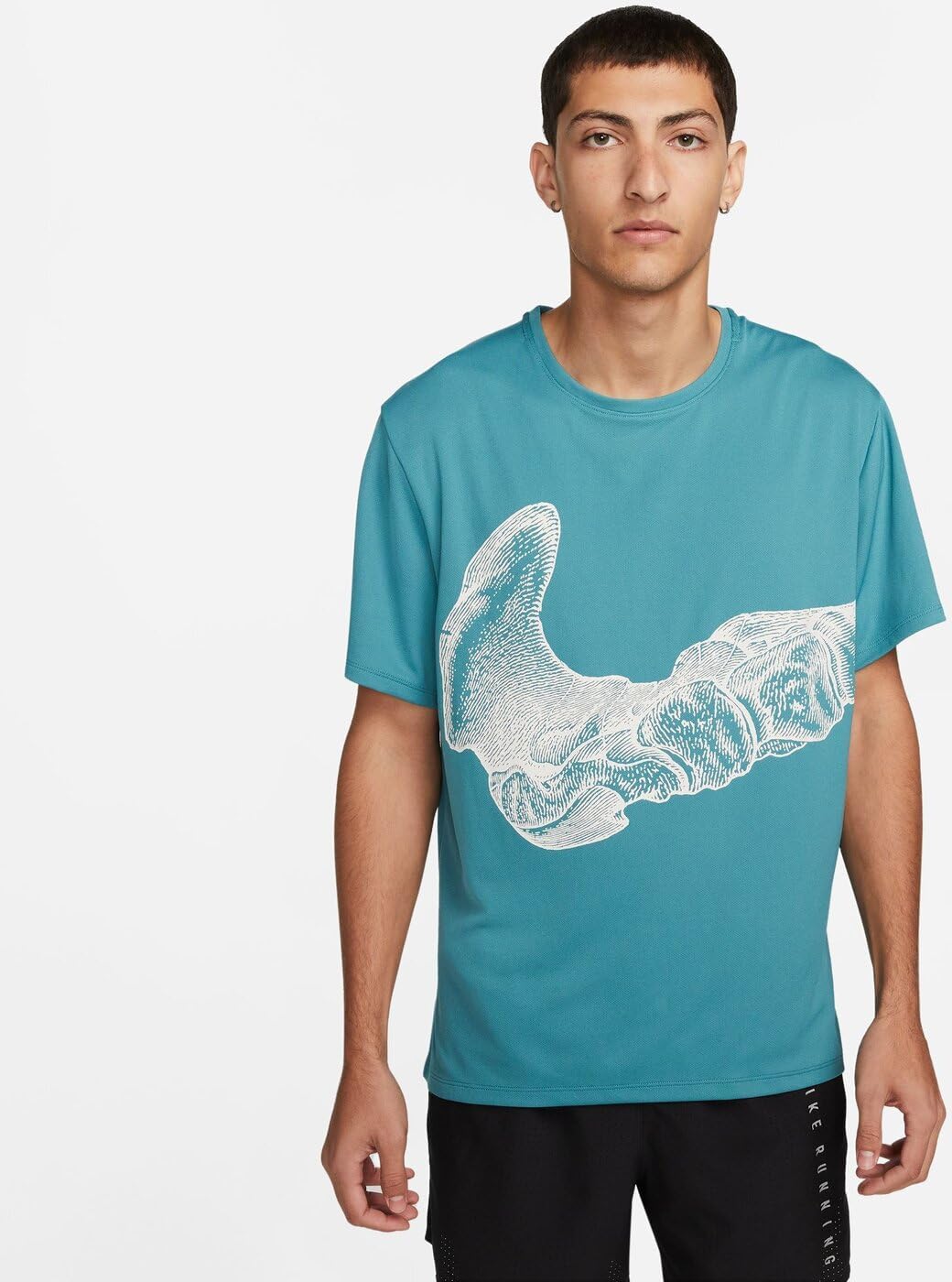 Мужская беговая футболка Nike Dri-FIT UV Miler Run Division с коротким рукавом и графикой, Teal
Мужская беговая футболка Nike Dri-FIT UV Miler Run Division с коротким рукавом и графикой, Teal