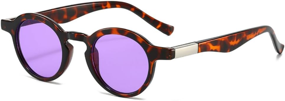 Солнцезащитные очки 2027 года, маленькие круглые, двухцветные, для женщин, ретро, прозрачные, с защитой от УФ-излучения UV400, для мужчин, в стиле панк MTZJH, Leopard Purple
Солнцезащитные очки 2027 года, маленькие круглые, двухцветные, для женщин, ретро, прозрачные, с защитой от УФ-излучения UV400, для мужчин, в стиле панк MTZJH, Leopard Purple