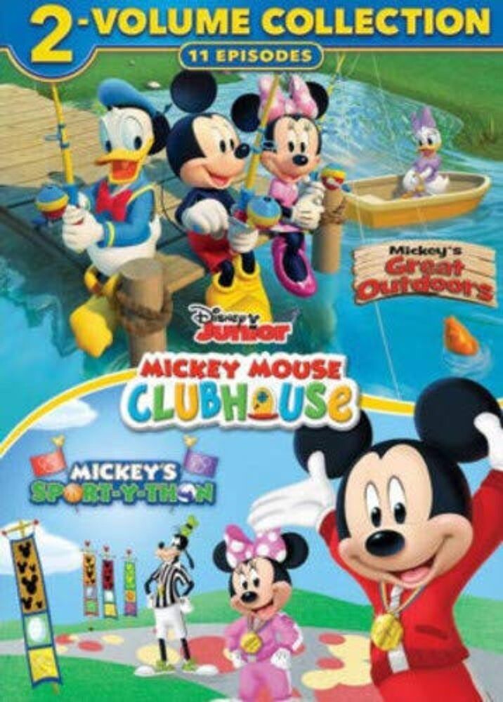 Диск DVD Mickey Mouse Clubhouse: Great Outdoors / Sport-Y-Thon
Диск DVD Mickey Mouse Clubhouse: Great Outdoors / Sport-Y-Thon