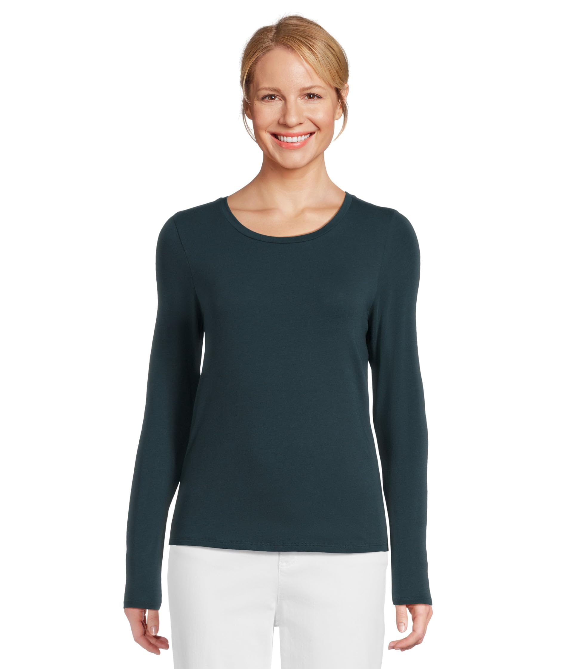 Футболка Eileen Fisher Sheer Knit Round Neck Slim Long Sleeve Tee, цвет Alpine
Футболка Eileen Fisher Sheer Knit Round Neck Slim Long Sleeve Tee, цвет Alpine