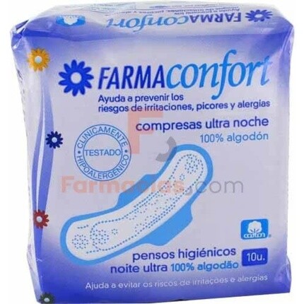 Compresa Farmaconfort Alg Noche Alas 10U Ionfarma
Compresa Farmaconfort Alg Noche Alas 10U Ionfarma