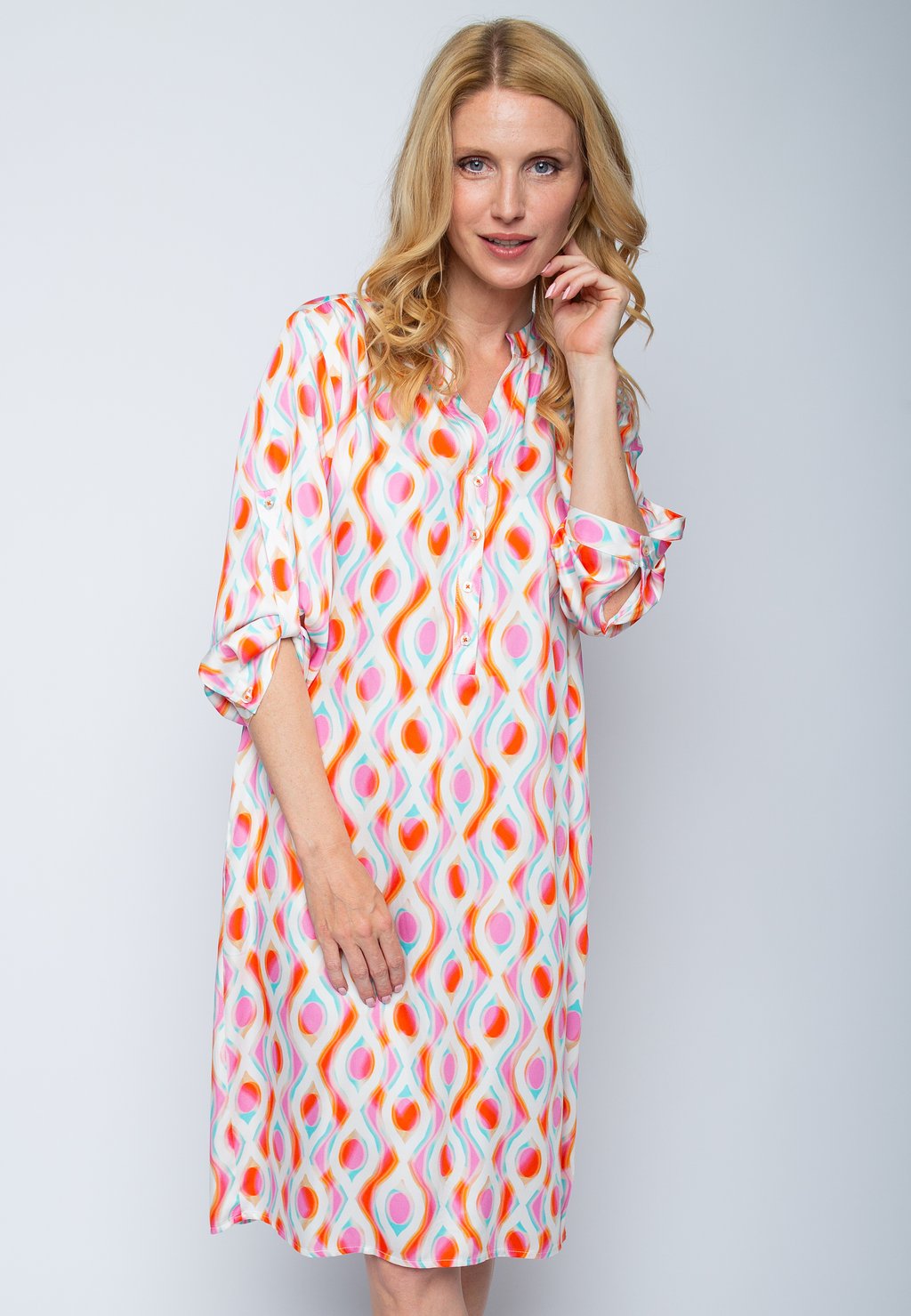 Платье-рубашка Emily van den Bergh, розовый
Платье-рубашка Emily van den Bergh, розовый