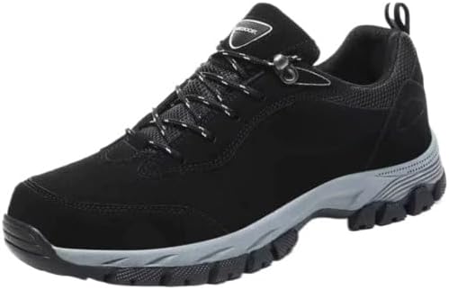 Мужские походные кроссовки, противоскользящие замшевые треккинговые туфли для кемпинга и походов, удобная обувь для мужчин Hhhchpm, черный
Мужские походные кроссовки, противоскользящие замшевые треккинговые туфли для кемпинга и походов, удобная обувь для мужчин Hhhchpm, черный