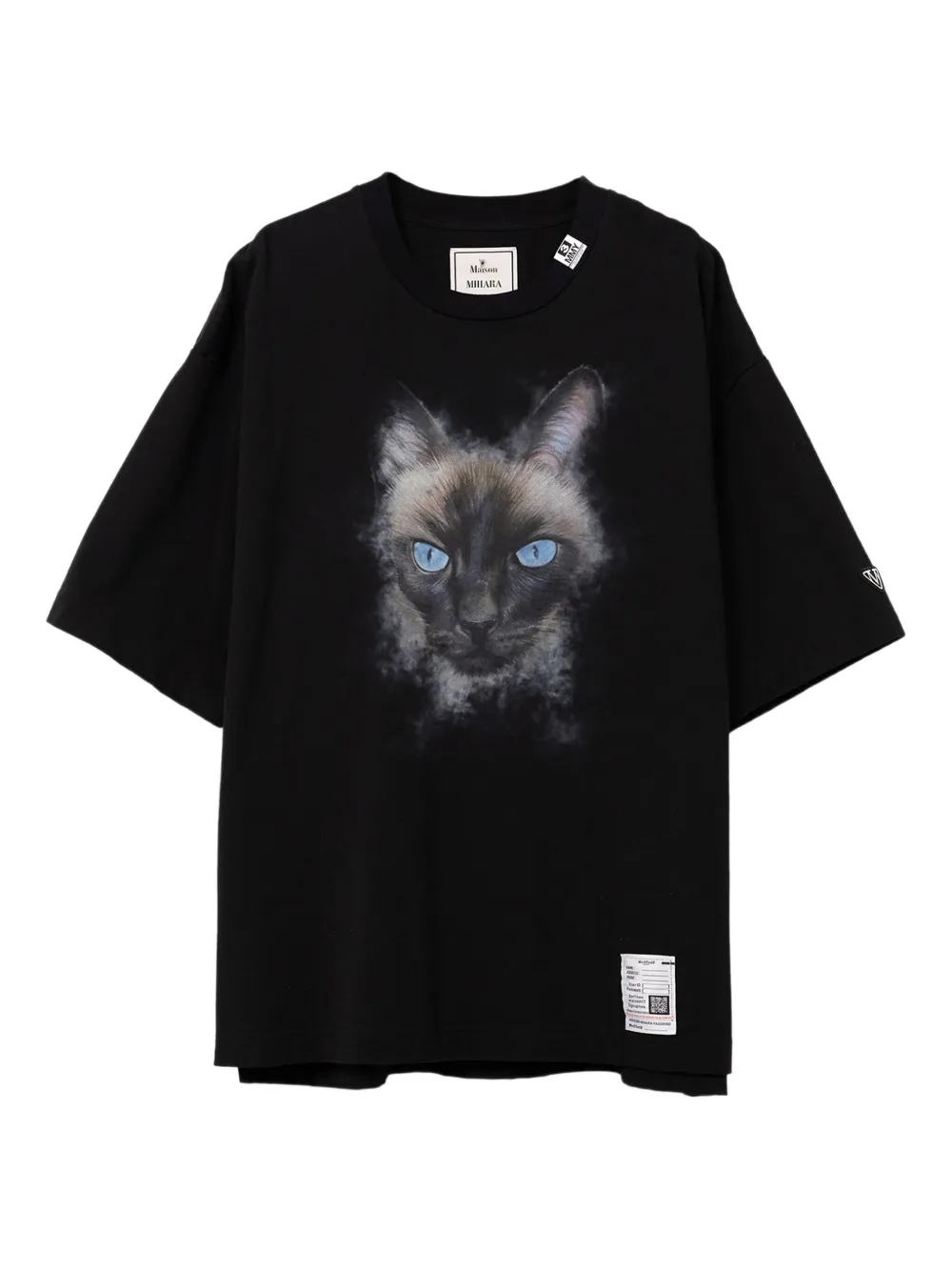 Футболка с принтом Maison Mihara Yasuhiro, черный
Футболка с принтом Maison Mihara Yasuhiro, черный