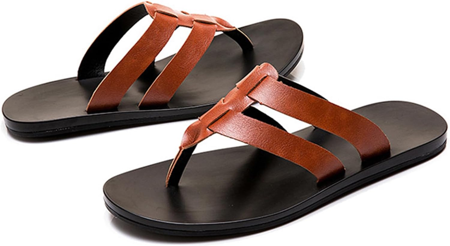 Мужские летние сандалии ETORYOOX из кожи, ручной работы, шлепанцы, с плетеной подошвой, нескользящие романские слайд-сандалии, повседневная обувь для активного отдыха на пляже, коричневый
Мужские летние сандалии ETORYOOX из кожи, ручной работы, шлепанцы, с плетеной подошвой, нескользящие романские слайд-сандалии, повседневная обувь для активного отдыха на пляже, коричневый