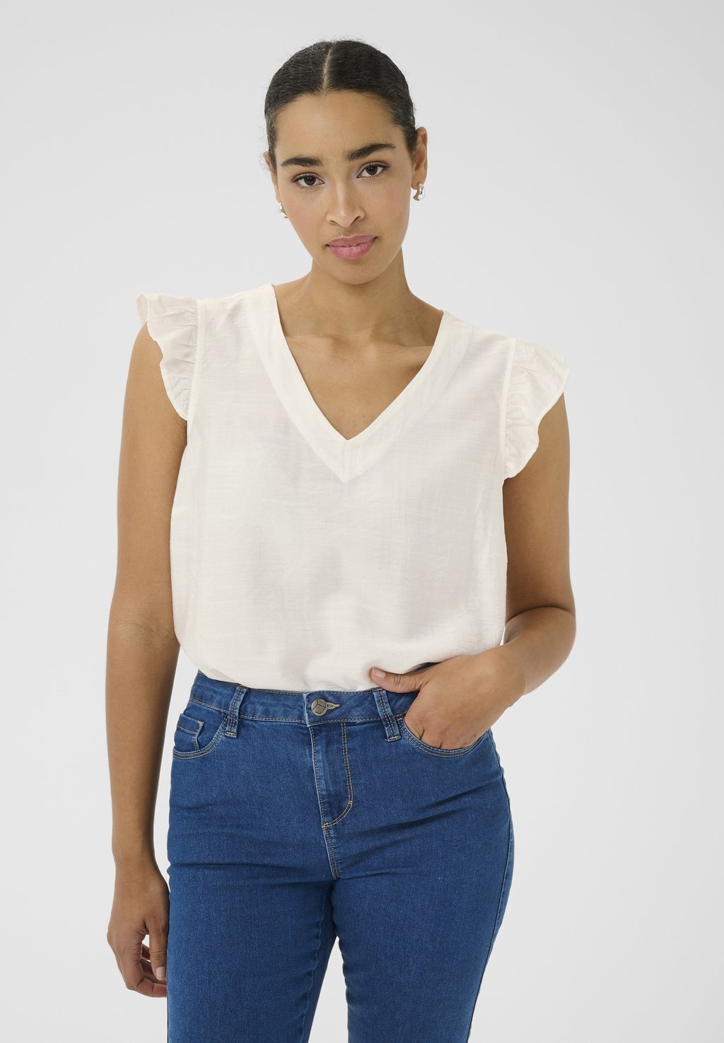 Блуза KALUI Kaffe, белый
Блуза KALUI Kaffe, белый