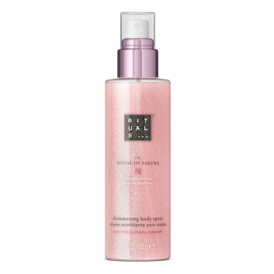 Мерцающий спрей для тела the ritual of sakura shimmering body spray Rituals, 150 мл
Мерцающий спрей для тела the ritual of sakura shimmering body spray Rituals, 150 мл
