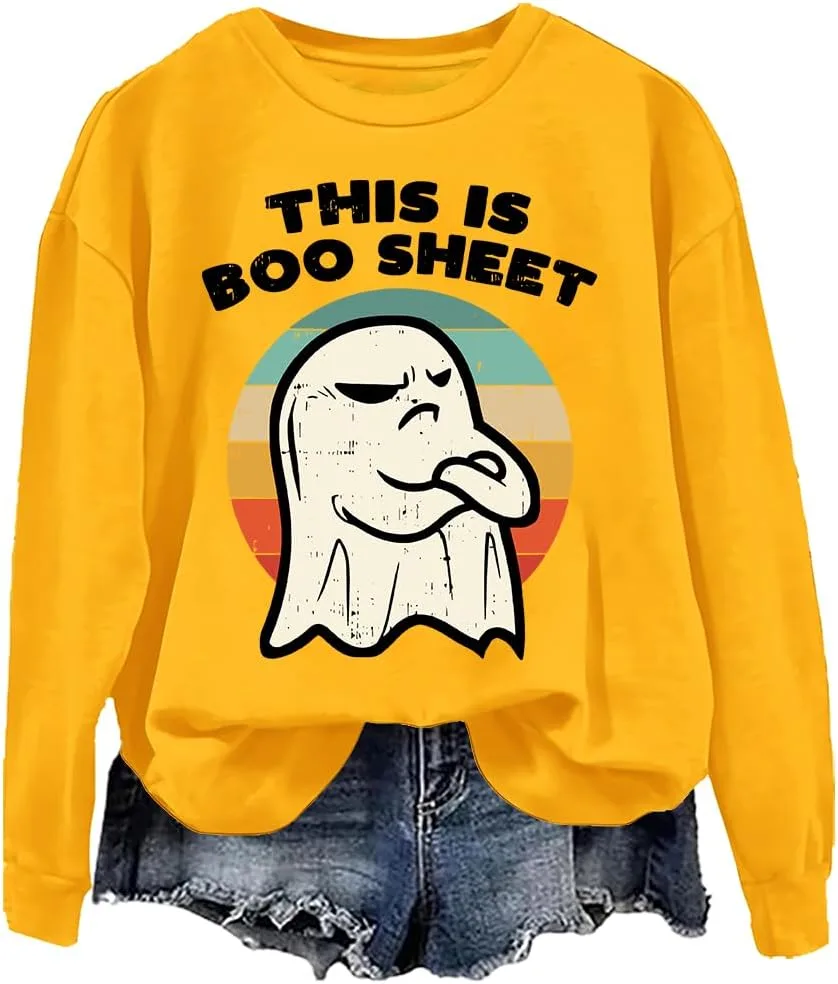 Свитшот This Is Boo Sheet Funny Halloween woati
Свитшот This Is Boo Sheet Funny Halloween woati